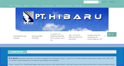 Desktop Screenshot of hibaru-online.com